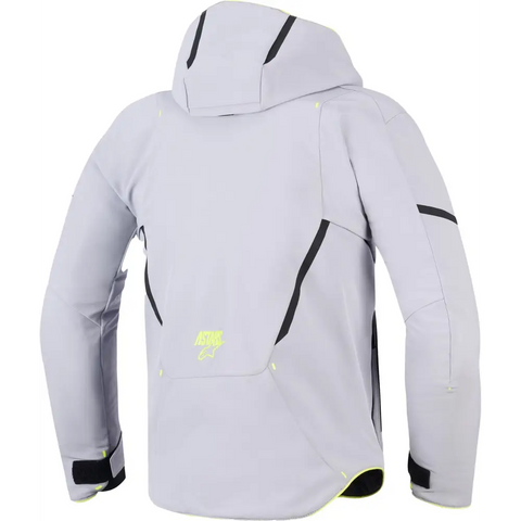 Chamarra Alpinestars Aeroshell WP Mid Gray/Yellow Fluo