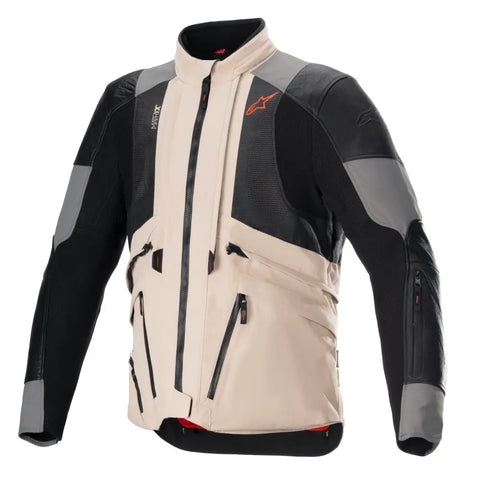 Chamarra Alpinestars AMT-10R Drystar®XF Fur Gray/Pale Brown/Spicy Orange