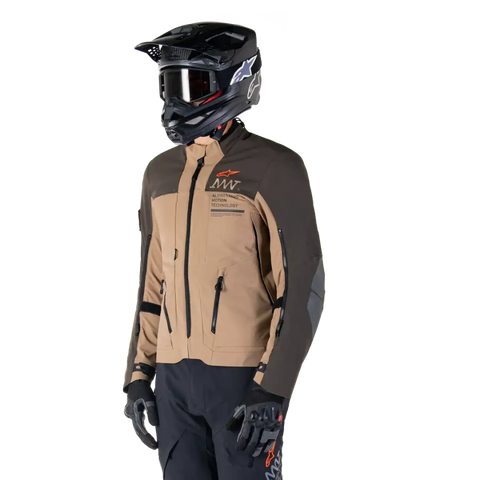 Chamarra Alpinestars AMT-8 Stretch Drystar XF Dark Brown/Dark Khaki