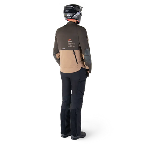 Chamarra Alpinestars AMT-8 Stretch Drystar XF Dark Brown/Dark Khaki