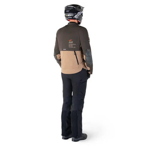 Chamarra Alpinestars AMT-8 Stretch Drystar XF Dark Brown/Dark Khaki