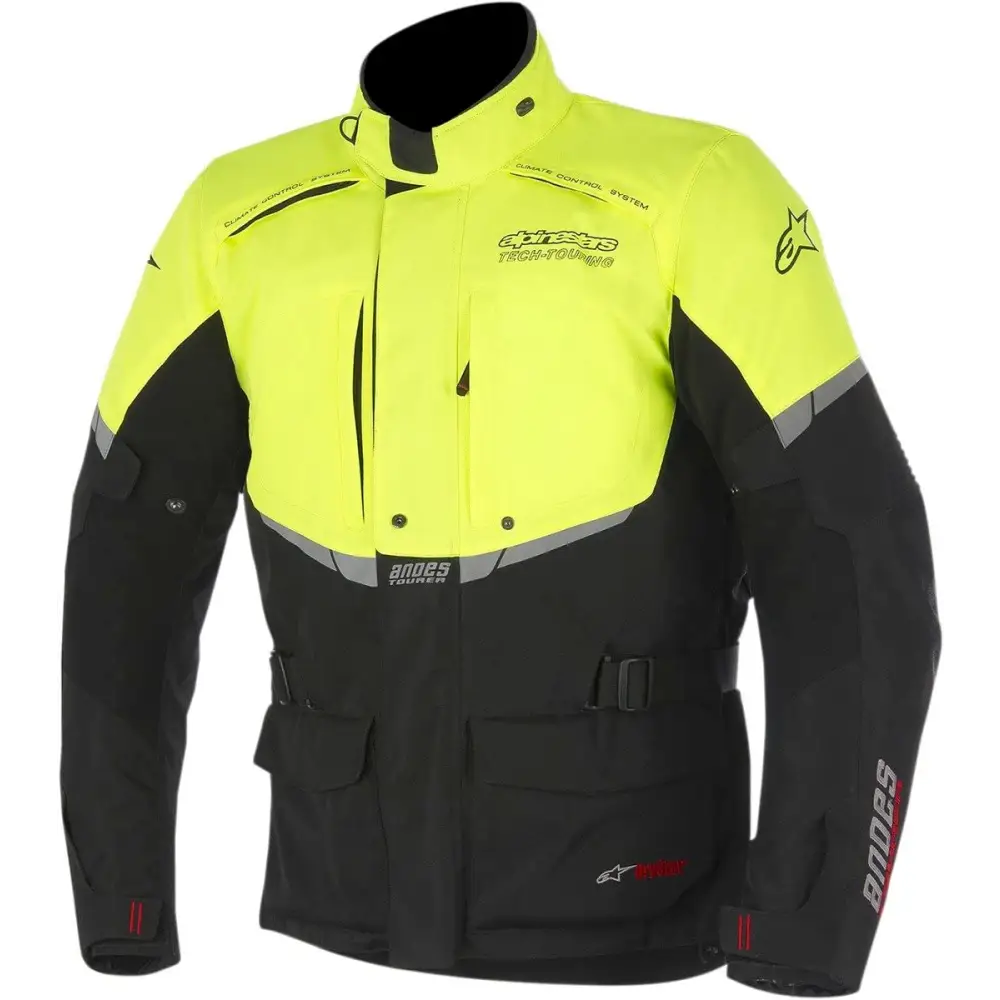 Chamarra Alpinestars Andes Drystar® Special Edition Fluo Yellow/Black (Talla M)
