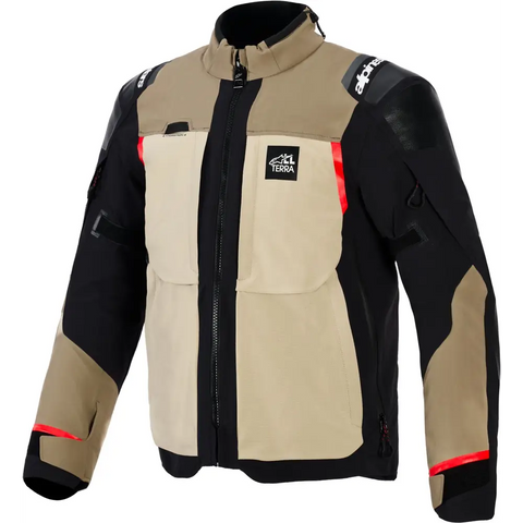 Chamarra Alpinestars Andes Pro Drystar® XF Walnut/Aluminum