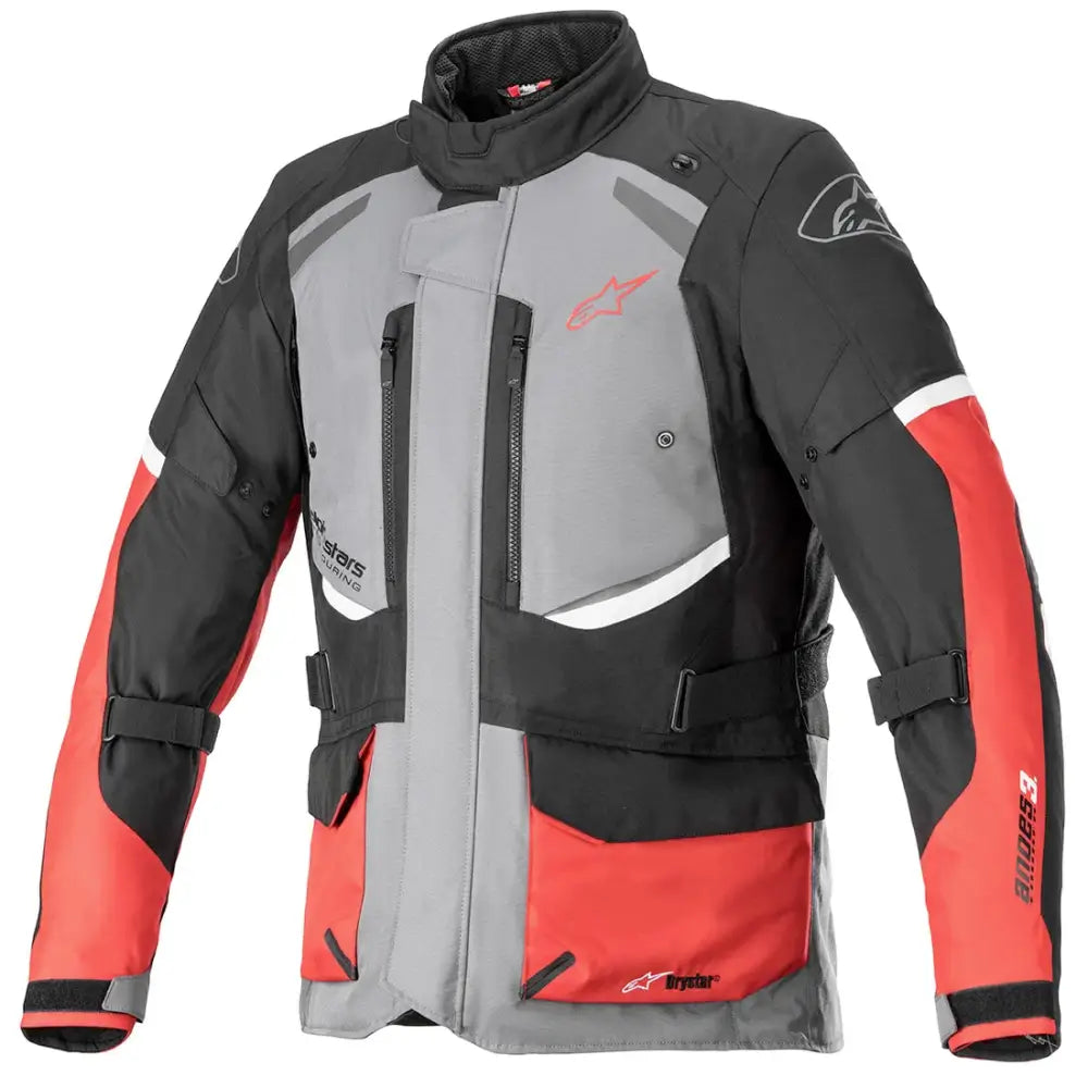 Chamarra Alpinestars Andes v3 Drystar® Dark Gray/Black/Bright Red