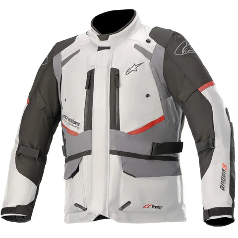 Chamarra Alpinestars Andes v3 Drystar® Ice Gray/Dark Gray