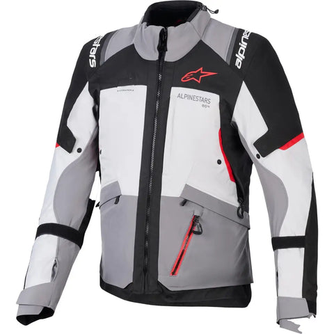Chamarra Alpinestars Andes v4 Drystar® Dark Gray/Ice Gray/Black/Bright Red