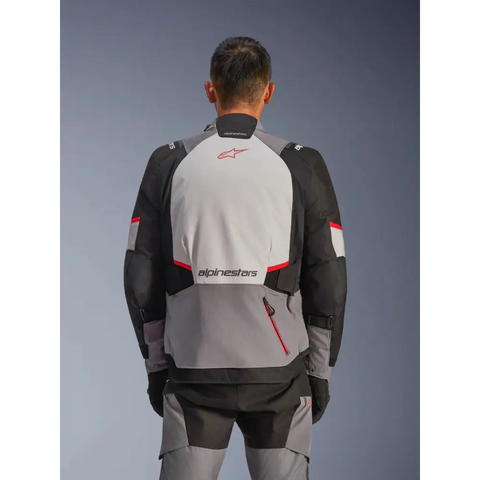 Chamarra Alpinestars Andes v4 Drystar® Dark Gray/Ice Gray/Black/Bright Red