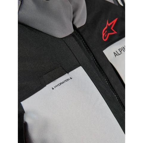 Chamarra Alpinestars Andes v4 Drystar® Dark Gray/Ice Gray/Black/Bright Red