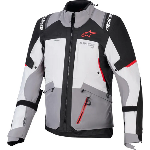 Chamarra Alpinestars Andes v4 Drystar® Dark Gray/Ice Gray/Black/Bright Red