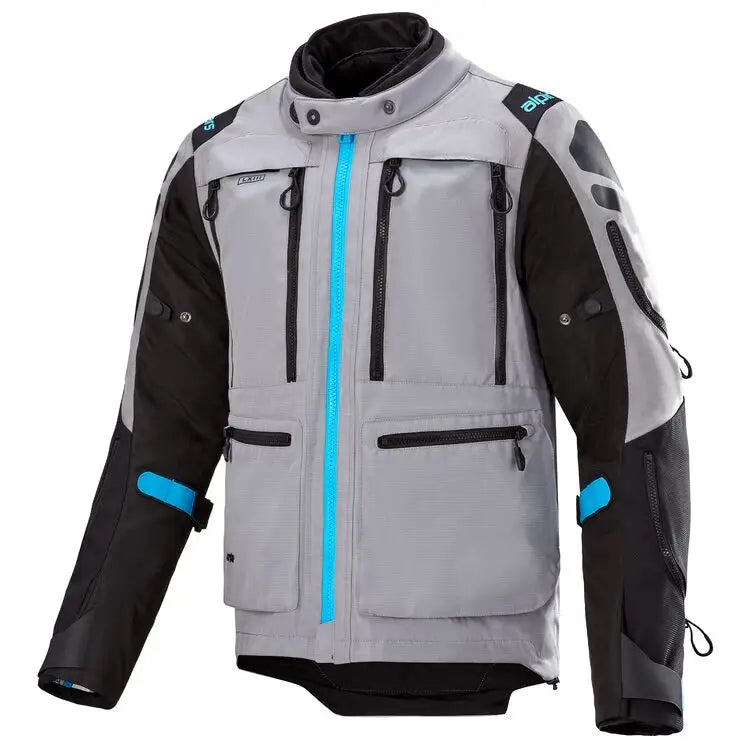 Chamarra Alpinestars Ardent 3In1 Adventure Touring Grey Black/Light Blue
