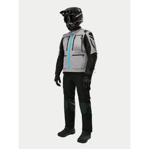 Chamarra Alpinestars Ardent 3In1 Adventure Touring Grey Black/Light Blue