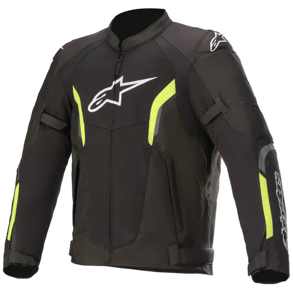 Chamarra Alpinestars AST Air V2 Black/Yellow Fluo