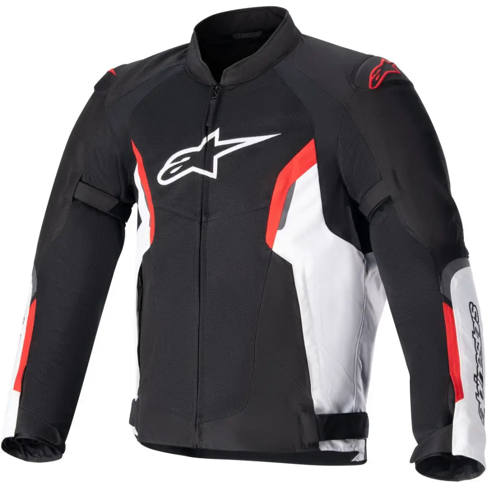 Chamarra Alpinestars AST Air V2 Black/White/Bright Red