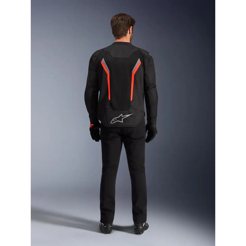 Chamarra Alpinestars AST V3 Air Black/Dark Gray/Red Fluo