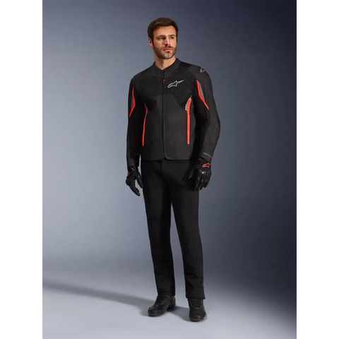 Chamarra Alpinestars AST V3 Air Black/Dark Gray/Red Fluo