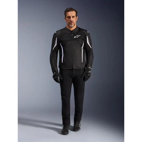 Chamarra Alpinestars AST V3 Air Black/Dark Gray/White