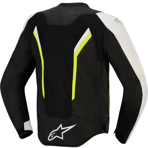 Chamarra Alpinestars AST V3 Air Black/Silver/Yellow Fluo