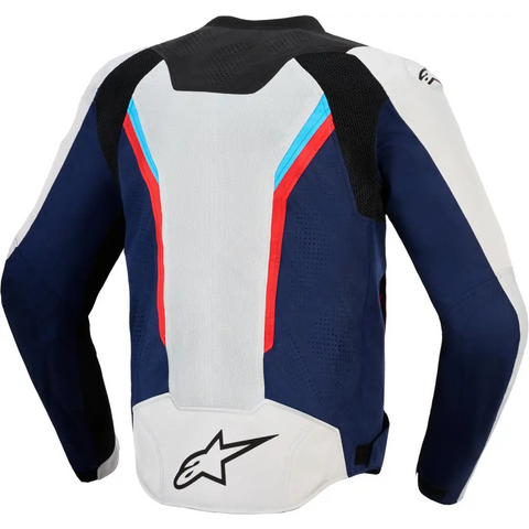 Chamarra Alpinestars AST V3 Air Silver/Deep Blue/Bright Red
