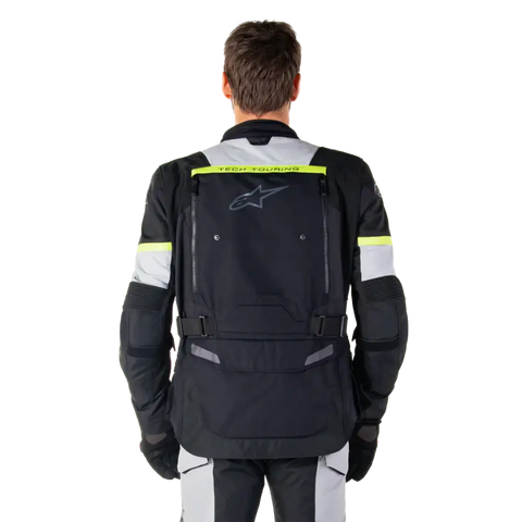 Chamarra Alpinestars Bogotá Pro Drystar® Black/Ice Gray/Yellow