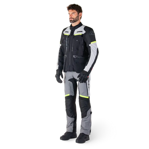 Chamarra Alpinestars Bogotá Pro Drystar® Black/Ice Gray/Yellow