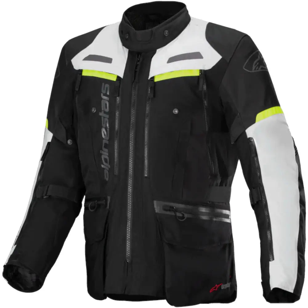 Chamarra Alpinestars Bogotá Pro Drystar® Black/Ice Gray/Yellow