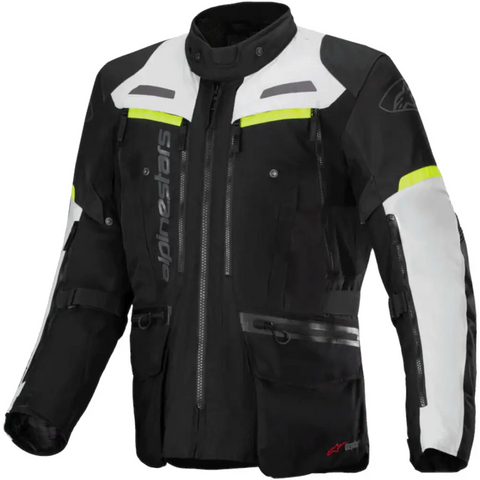 Chamarra Alpinestars Bogotá Pro Drystar® Black/Ice Gray/Yellow