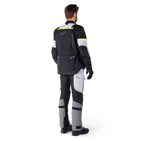 Chamarra Alpinestars Bogotá Pro Drystar® Black/Ice Gray/Yellow