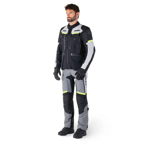 Chamarra Alpinestars Bogotá Pro Drystar® Black/Ice Gray/Yellow