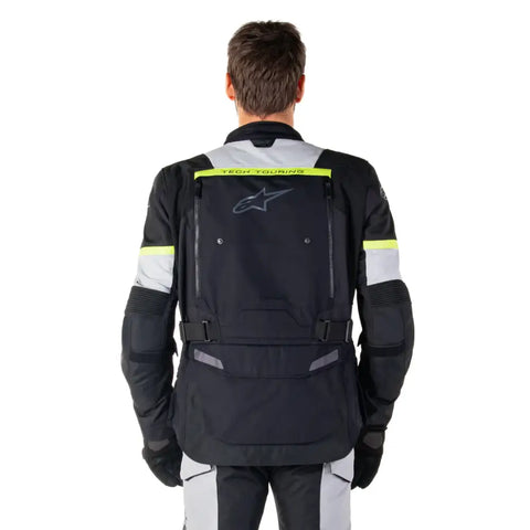 Chamarra Alpinestars Bogotá Pro Drystar® Black/Ice Gray/Yellow