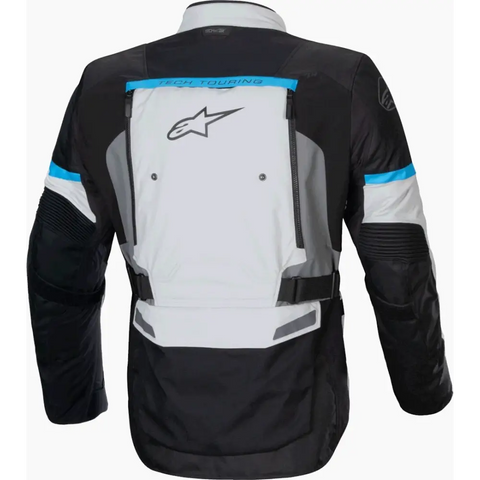Chamarra Alpinestars Bogotá Pro Drystar® Ice Gray/Black/Cyan