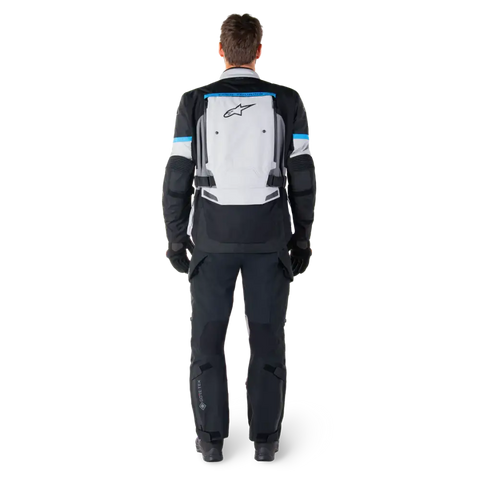 Chamarra Alpinestars Bogotá Pro Drystar® Ice Gray/Black/Cyan
