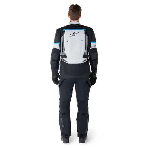 Chamarra Alpinestars Bogotá Pro Drystar® Ice Gray/Black/Cyan