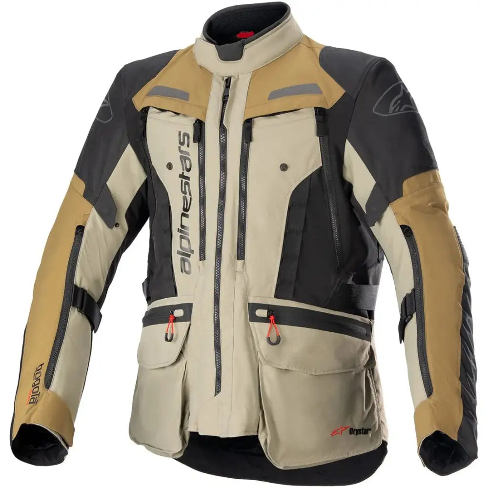 Chamarra Alpinestars Bogotá Pro Drystar® Vetiver/Military Olive/Yellow Fluo