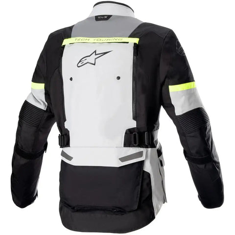 Chamarra Alpinestars Bogotá Pro Drystar® Ice Gray/Dark Gray/Yellow Fluo