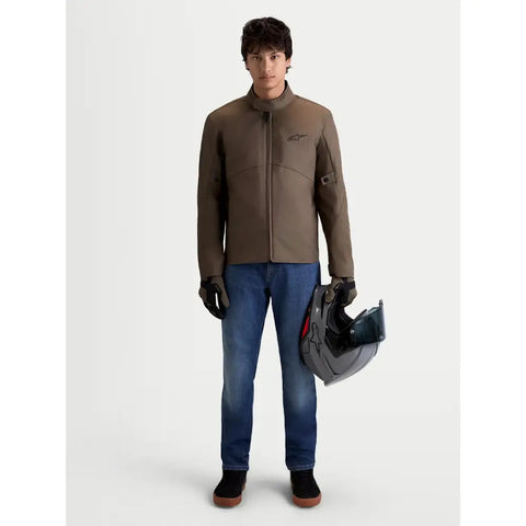 Chamarra Alpinestars C-1 Waterproof Walnut/Black