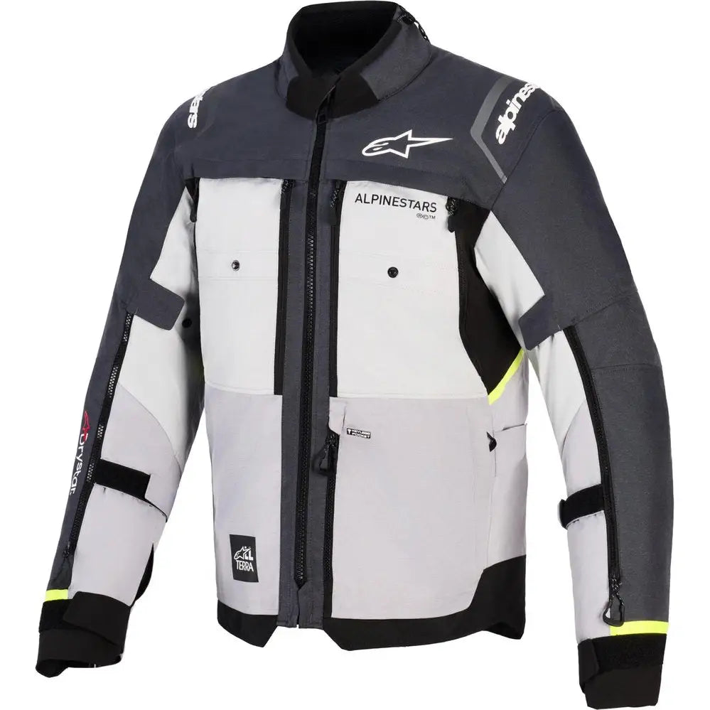 Chamarra Alpinestars Cusco Drystar Ice Gray/Mid Gray/Deep Gray