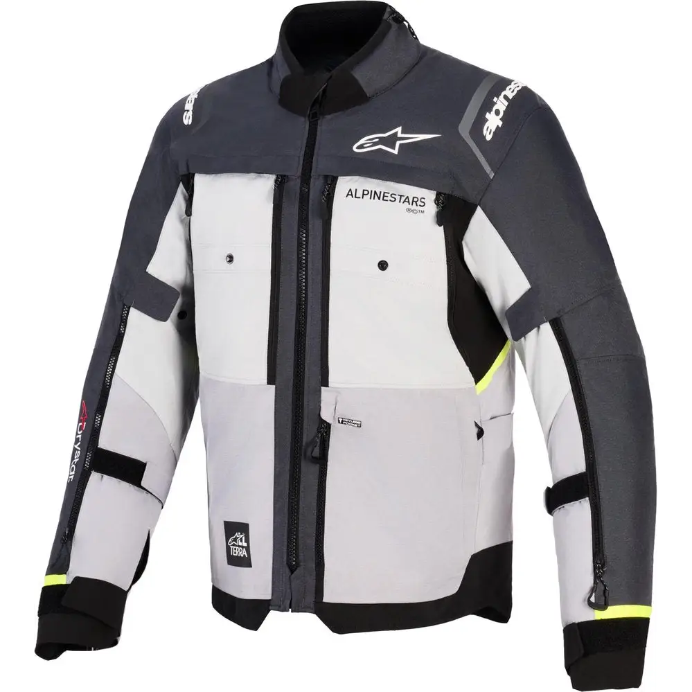 Chamarra Alpinestars Cusco Drystar Ice Gray/Mid Gray/Deep Gray
