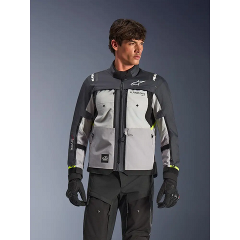 Chamarra Alpinestars Cusco Drystar Ice Gray/Mid Gray/Deep Gray