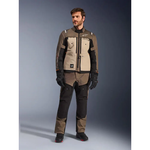 Chamarra Alpinestars Cusco Drystar Walnut/Aluminum/Black