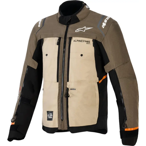 Chamarra Alpinestars Cusco Drystar Walnut/Aluminum/Black