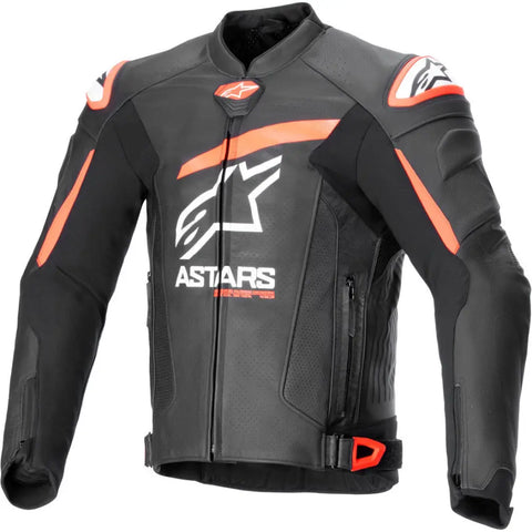 Chamarra Alpinestars GP Plus R V4 Airflow Black/Red Fluo