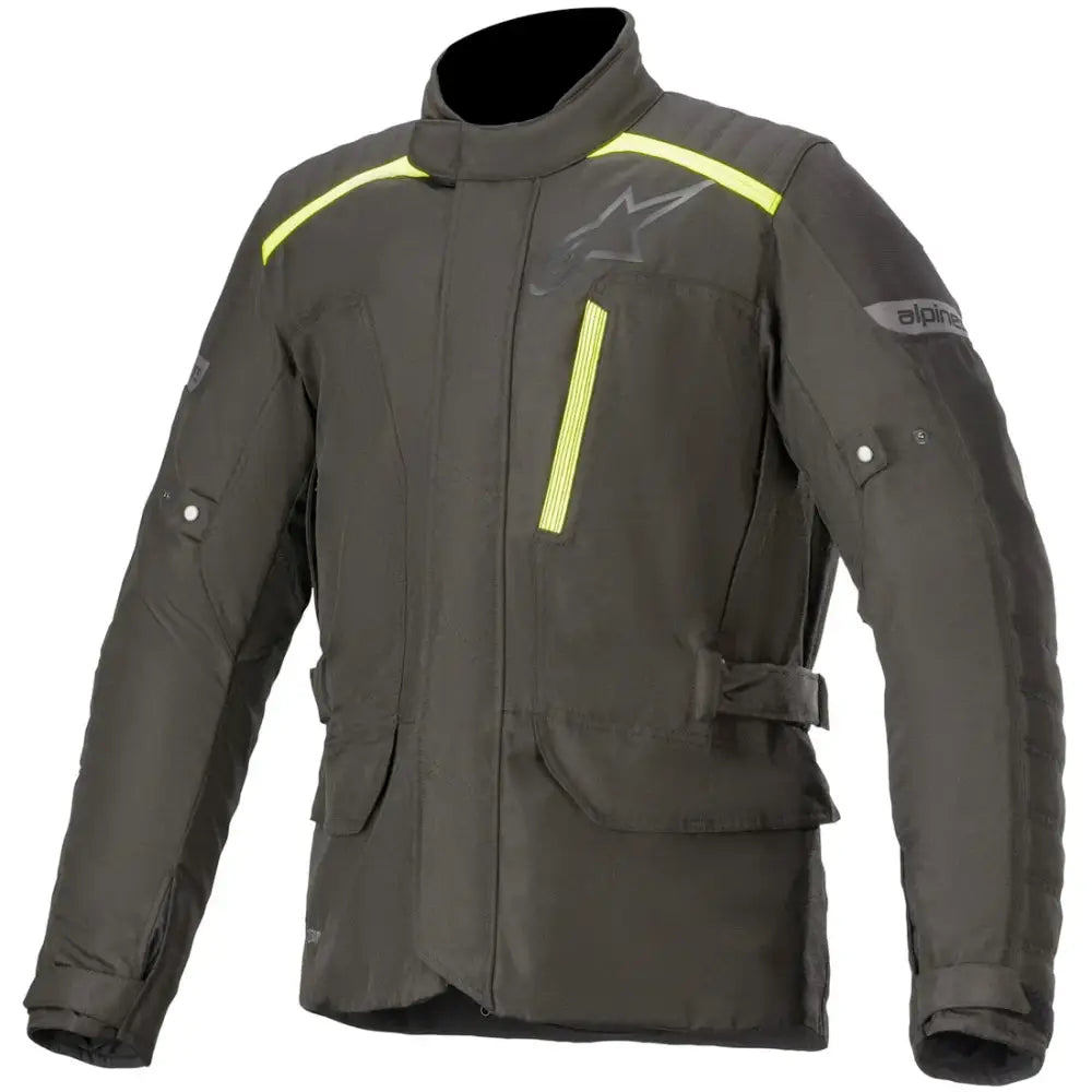Chamarra Alpinestars Gravity Drystar® Black/Fluo Yellow