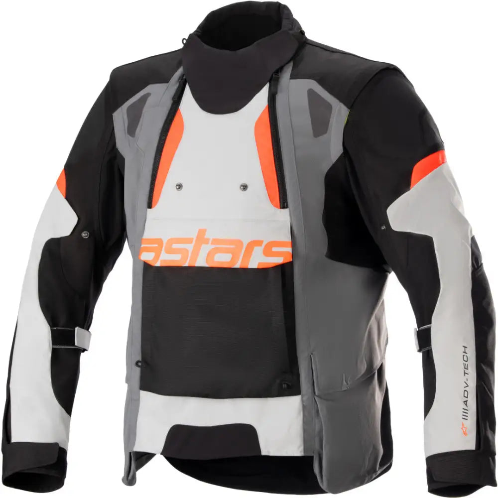 Chamarra Alpinestars Halo Drystar® Dark Gray/Ice Gray/Black