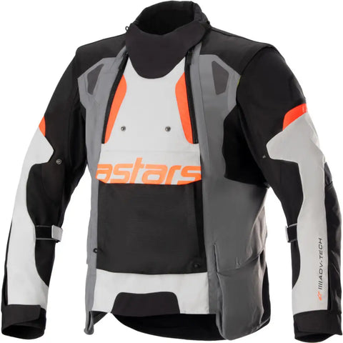 Chamarra Alpinestars Halo Drystar® Dark Gray/Ice Gray/Black