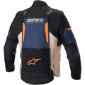 Chamarra Alpinestars Halo Drystar® Dark Blue/Dark Khaki/Flame Orange