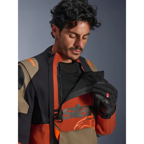 Chamarra Alpinestars Halo Pro Drystar® XF Laminated Walnut Rust/Black