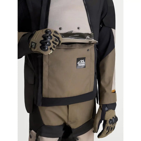 Chamarra Alpinestars Harok V2 Drystar® Aluminum/Walnut/Black