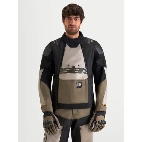 Chamarra Alpinestars Harok V2 Drystar® Aluminum/Walnut/Black