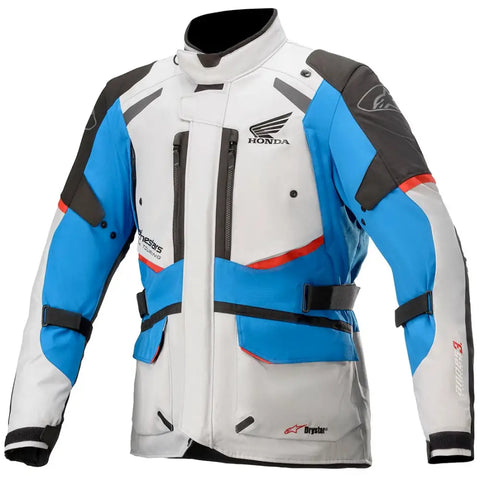Chamarra Alpinestars Honda Andes v3 Drystar® Gray/Blue/Red