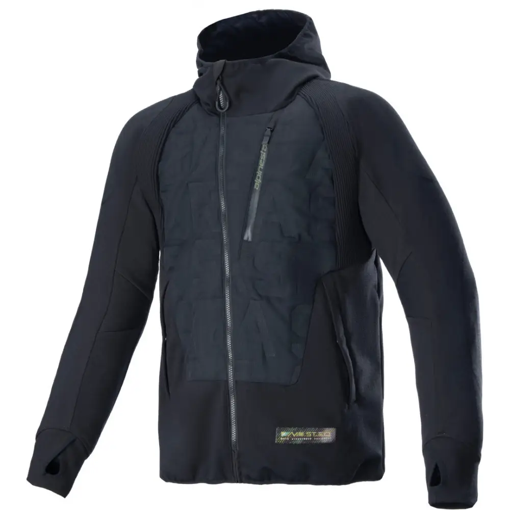 Chamarra Alpinestars Hoodie MO.ST.EQ Hybrid Black
